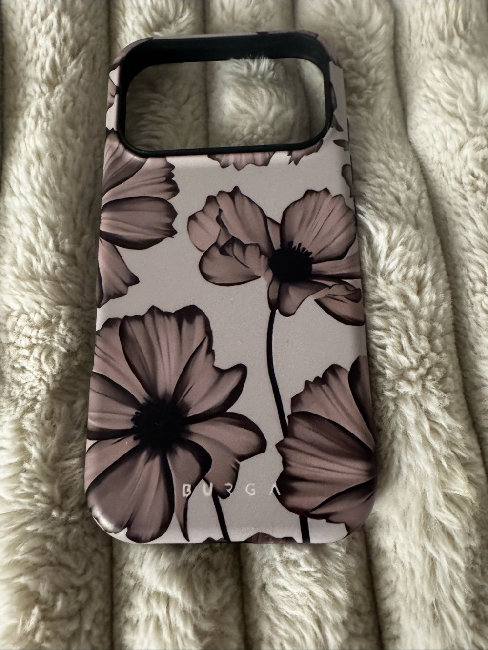 Floral Phone iPhone 17pro Case - Taupe Floral